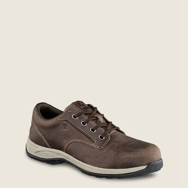 Oxford Dame - Red Wing Comfortpro - Safety Toe - Mørkegrå - RJKSXB-839